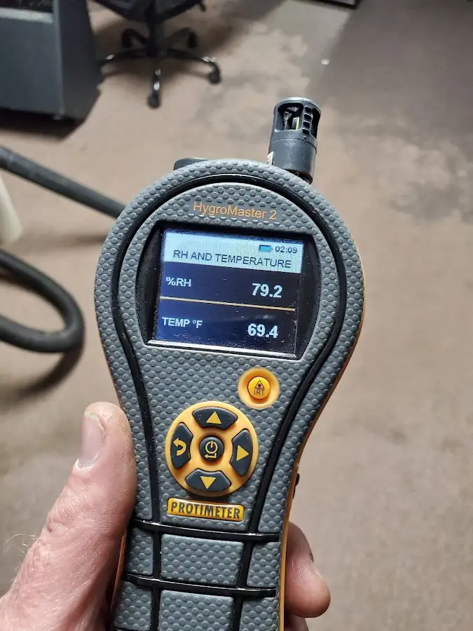 Moisture meter humidity assessment for Fire & Smoke Damage Restoration in Barre